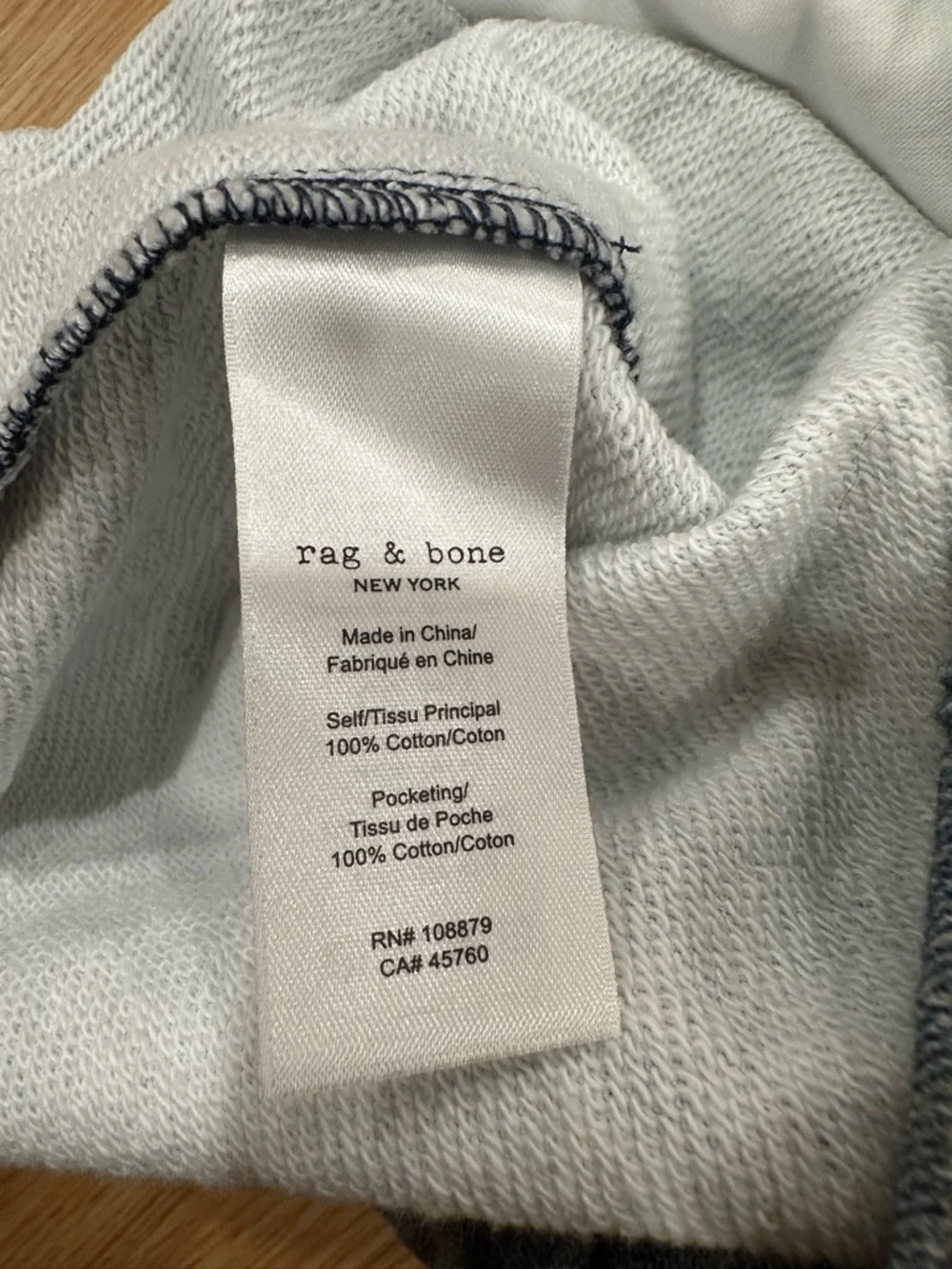 NWT Rag & Bone Miramar Denim Walking Shorts Brooke Size Small - Picture 5 of 9